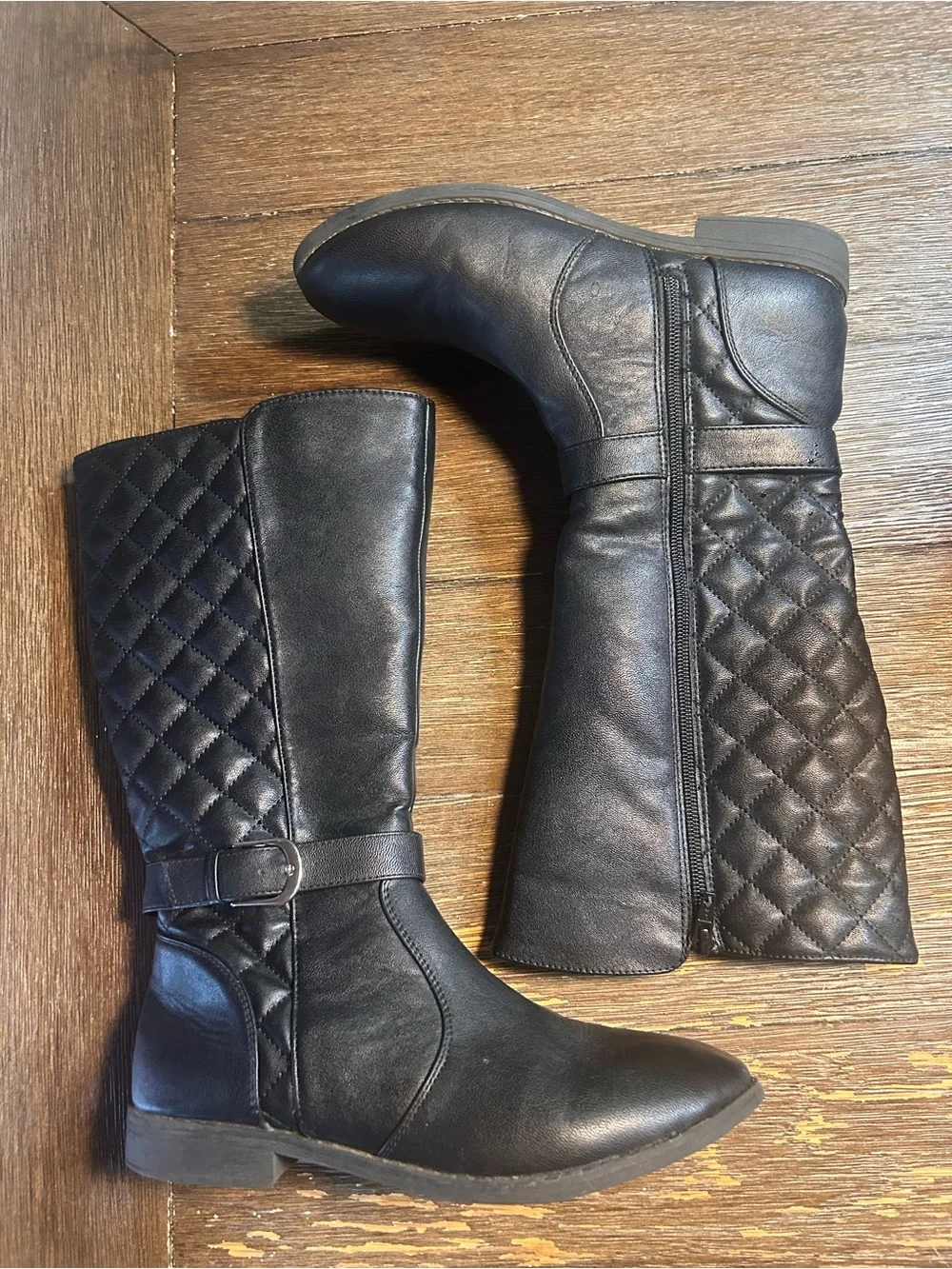 NWOT Kohls hip hop riding boots girls size 6 big girl